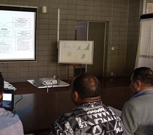 Launch of new nautical chart of Niue and Beveridge Reef, NU131. Credit - www.tvniue.com
