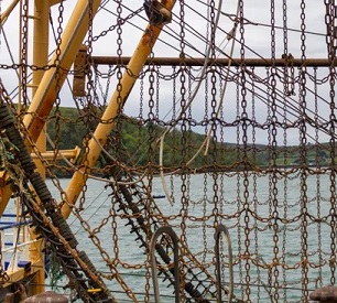 Beam trawlers’ heavy chains are dragged along the seabed, releasing carbon into the seawater. Photograph: aphperspective/Alamy