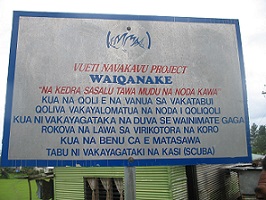 One of Fiji's LMMA sites. Credit - V. Jungblut