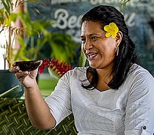 C.E.O of M.N.R.E, Frances Brown Reupena (Photo: Vaitogi A. Matafeo)