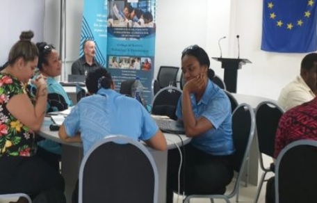 Fiji fisheries officers in training. Source - https://www.fbcnews.com.fj/