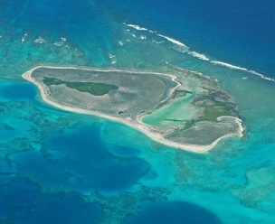 The study suggests that the island is built from sediment generated by the surrounding coral reef, such as from crushed up dead coral, weathered shells and dried-up microorganisms. (Dan Polhemus/U.S. Fish and Wildlife Service via Flickr under CC BY-NC 2.0)