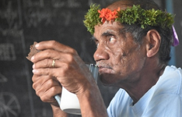Joseph Teia of Wagina, Solomon islands. credit - SPREP
