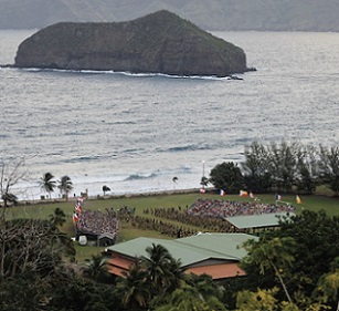 Nature, culture ... but also the Marquesan marine area. Credit - AFP / Ludivic Marin