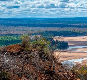 Gonarezhou national park, Zimbabwe, home to about 11,000 elephants, could benefit from the new Legacy Landscapes Fund. Photograph: EyeEm/Alamy