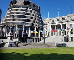 New Zealand Parialemt house, Wellington. credit - https://www.parliament.nz/