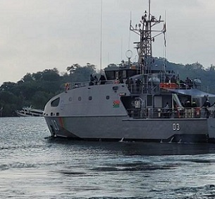 RVS Takuare has undertaken its first ever exercise following its arrival to Vanuatu. Photo: VPF|FB  By Anita Roberts