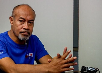 Principal of Solid Waste Management Officer, Aliimuamua Seto Aapo (Photo: Francis Fa'alili)