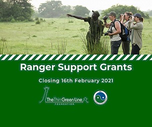 The Thin Green Line Foundation - Ranger Support Grants 2021. Credit - https://thingreenline.org.au/