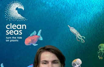 Clean Seas augmented reality experience. source - https://www.unenvironment.org/