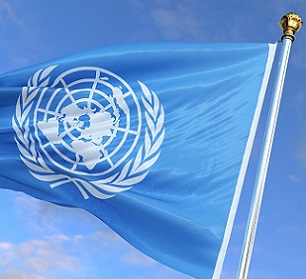 The United Nations flag Photo: CFP