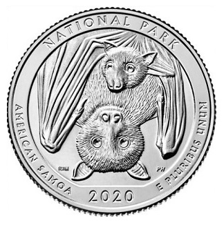 The Samoan fruit bat is being featured as part of the America the Beautiful Quarters program. Source - www.cnn.com