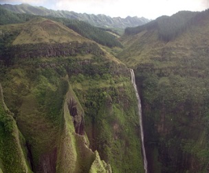 Hakaui waterfall, Nuku Hiva Island, Marquesas. Credit - Yves Picq CC BY-SA 3.0