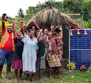 Women in Remote Santo Demonstrating Sustainability. Credit - www.dailypost.vu