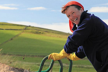 Kathleen Jamie at Links of Noltland in Orkney, UK.Credit: Graeme Wilson