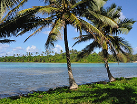 A view of Muri Lagoon, Rarotonga. Credit - Monica Evans for Mongabay.