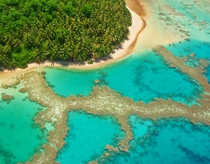 Namdrik Atoll, Marshall Islands. Credit - M. Honeth