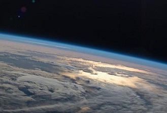 Crew members aboard the International Space Station take numerous images of the Earth to record the images that provide NASA scientists with data to gain a deeper understanding of our Planet. PHOTOGRAPH BY JEFF WILLIAM, NASA