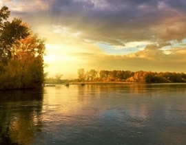 Rivers help lock carbon from fires into oceans for thousands of years. Credit: CC0 Public Domain