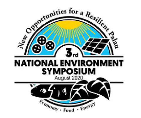 3rd Palau National Environment Symposium logo