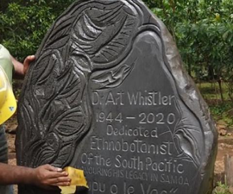 Art Whistler Memorial Garden. Credit - Lupe Mailo.