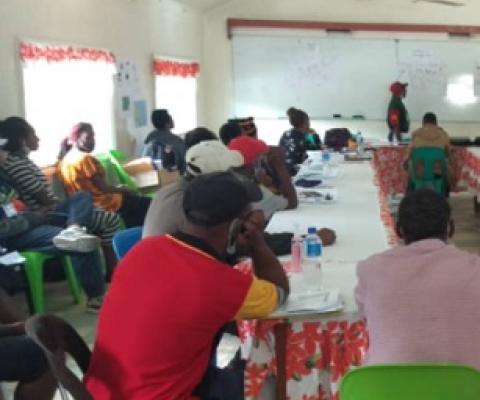 The METT-w workshop held for Mt. Wilhelm Landowners. Credit - https://www.looppng.com/