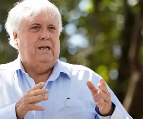 Clive Palmer wants to build a major coalmine 10km from the waters of the Great Barrier Reef, north of Rockhampton. Photograph: Dave Hunt/AAP