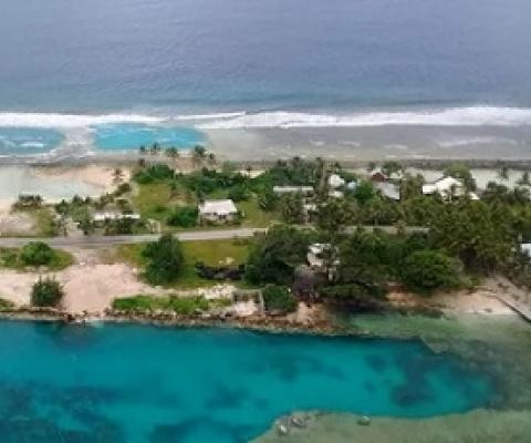 Majuro, capital of the Marshall Islands. Credit - Ronald Philip Benjamin/Getty Images