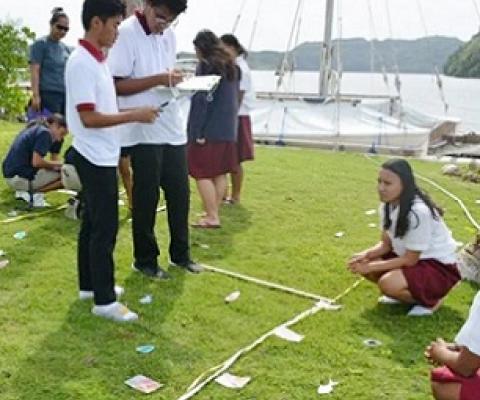 Heirs to Our Ocean visit PICRC and learn about MPA research. Credit - https://islandtimes.org/