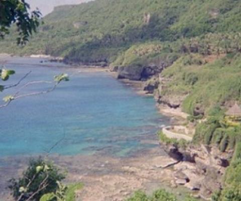 The coast of Rota in the CNMI. Photo: CT Snow