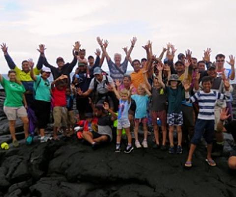 Members of the Samoa Conservation Society. (Photo: Supplied)