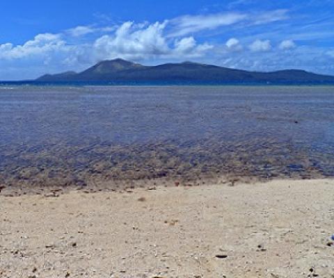 Siviri village coast, North Efate, Vanuatu. Credit - V. Jungblut