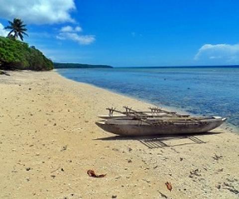 Siviri village coast, North Efate, Vanuatu. Credit - V. Jungblut