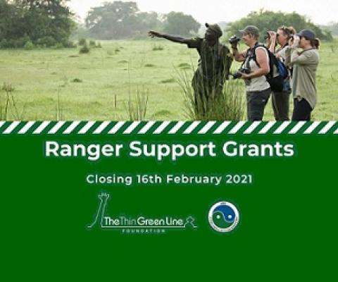 The Thin Green Line Foundation - Ranger Support Grants 2021. Credit - https://thingreenline.org.au/