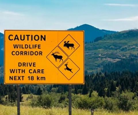 Wildlife corridors help reduce human-wildlife conflict by connecting fragmented habitats. Credit - Shutterstock