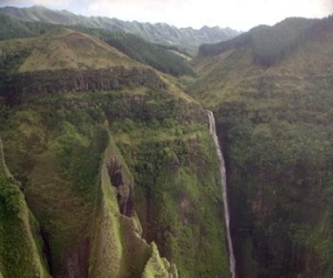 Hakaui waterfall, Nuku Hiva Island, Marquesas. Credit - Yves Picq CC BY-SA 3.0