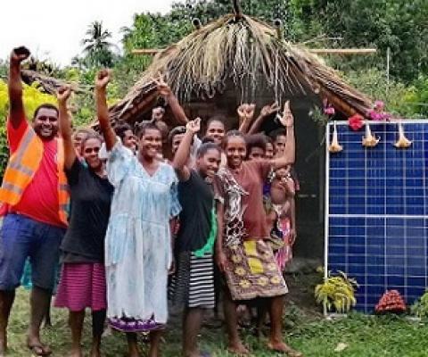 Women in Remote Santo Demonstrating Sustainability. Credit - www.dailypost.vu
