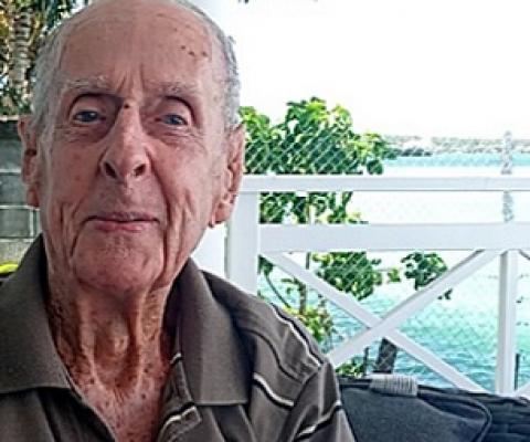 Tuapou Warren Jopling at Kuki's by the Harbor in Salelologa (Photo: Fuimaono Lumepa Hald)