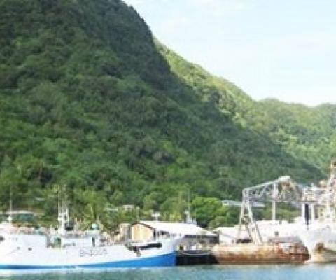 American Samoa longliners in Pago Pago harbor. [SN file photo]