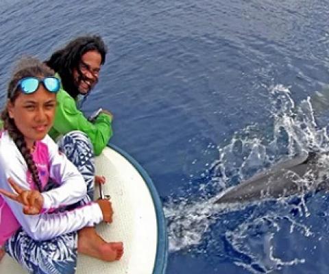11-year-old Palauan girl discovers new species of dolphin in PNMS. Credit - Ron Leidich