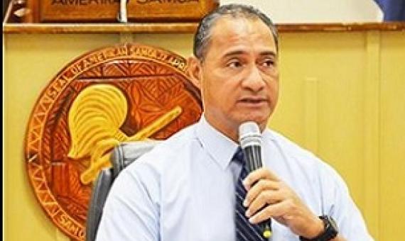 Director of the Department of Marine and Wildlife Resources, Taotasi Archie Soliai. Credit - AF