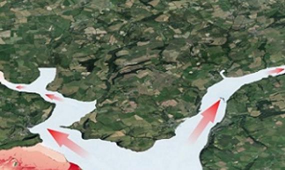 Coastal wetlands are nature's flood defences. Credit - Swansea University