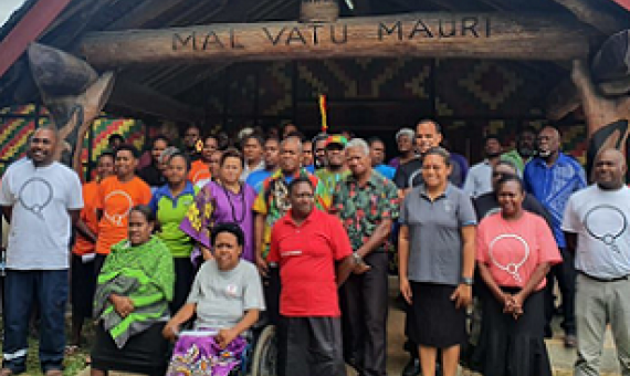 Deep sea mining petitioners. Credit - www.dailypost.vu