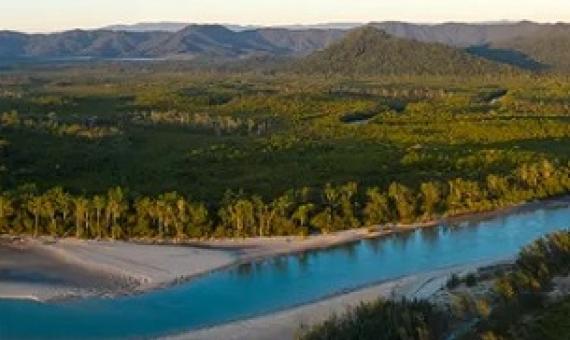 Cooper Creek in the Daintree rainforest. The world heritage-listed national park is being handed back to the Eastern Kuku Yalanji people, who will manage it in partnership with the Queensland government. Photograph: Kerry Trapnell/Queensland Conservation Council