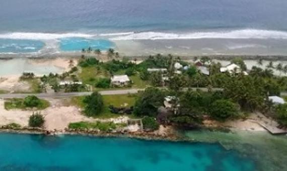Majuro, capital of the Marshall Islands. Credit - Ronald Philip Benjamin/Getty Images