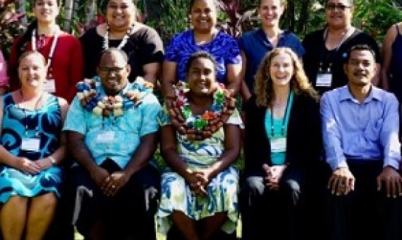 Pacific Ocean Finance Fellows with OPOC and FFA team at their training in Nadi in November 2019. source - https://opocbluepacific.net/