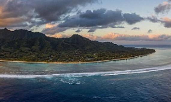 Rarotonga is the main island of the Cook Islands archipelago, a country currently grappling with whether to allow deep-sea mining in its territorial waters. Photo by Asia Dream Photo/Alamy Stock Photo