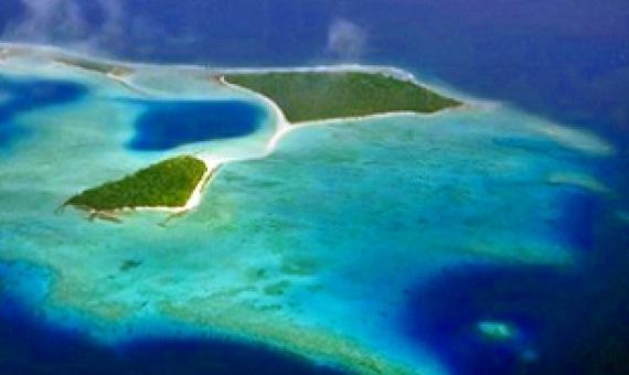 Ailinglaplap Atoll, of which Jeh Island forms a part. Reinhard Dirscherl / The Image Bank / Getty Images