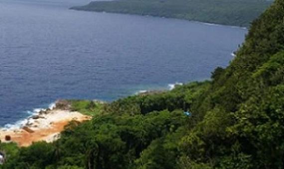 Rennell villagers claim logging craft damages their marine life. Credit - Brian Lezutuni, www.theislandsun.com.sb