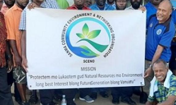 SANMA Provincial Council launches Community Environment and Networking Organization. Credit - www.dailypost.vu